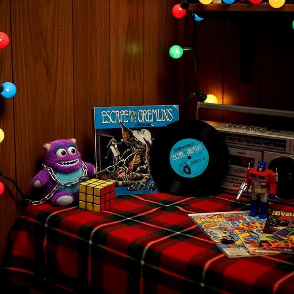 Vintage 1984 “Escape from the Gremlins” Read-Along Book & Record | Story 3 - Picture 2 of 10